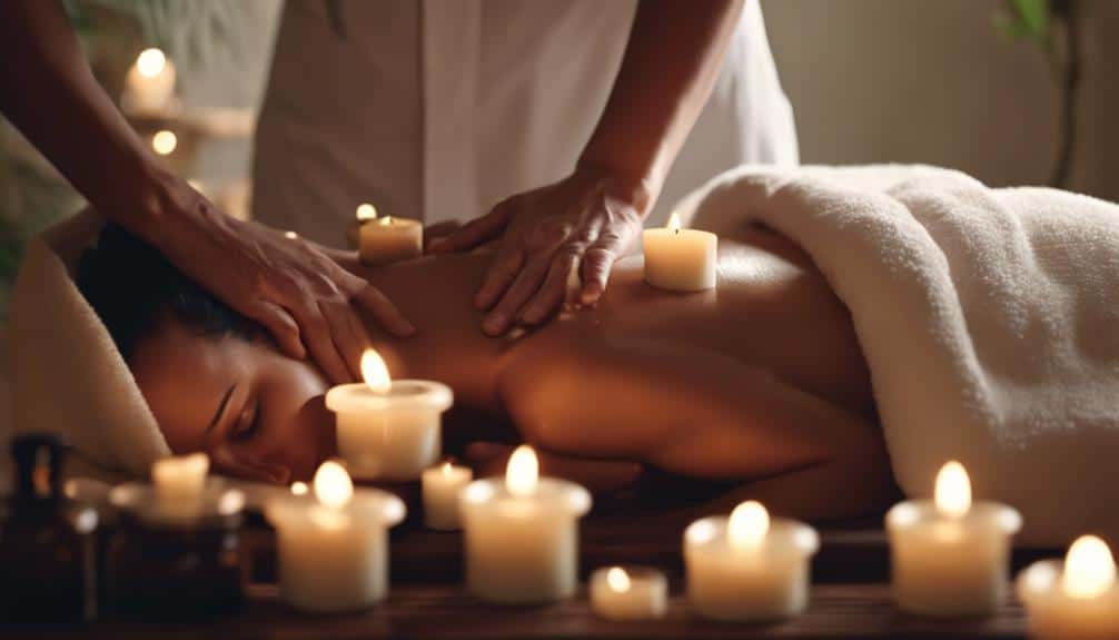 monthly massages improve well being