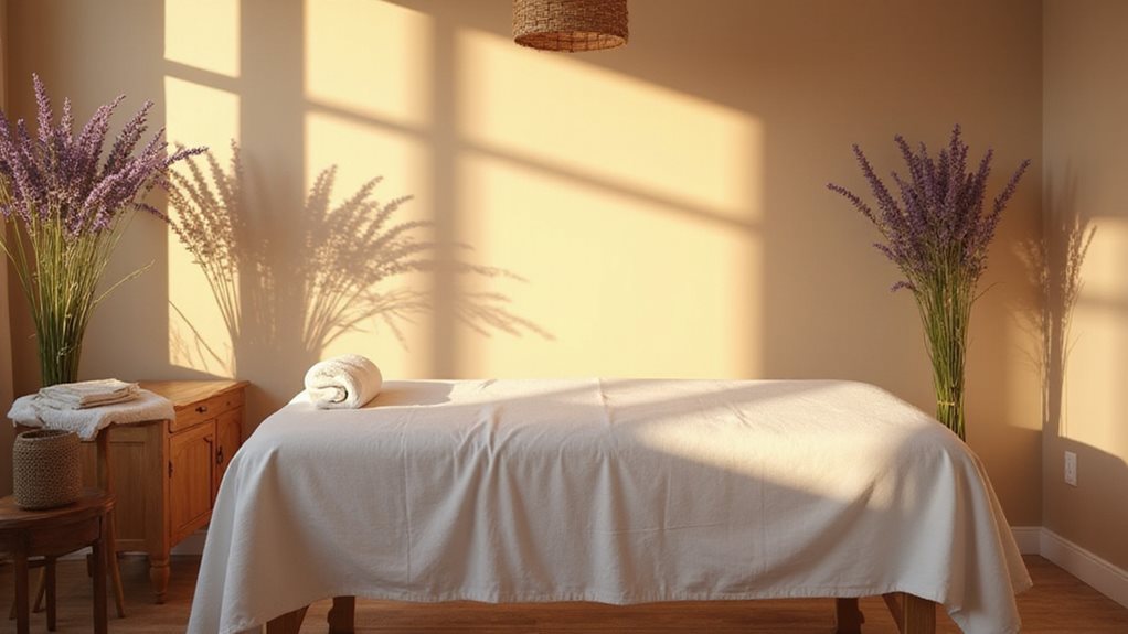massage enhances restful sleep