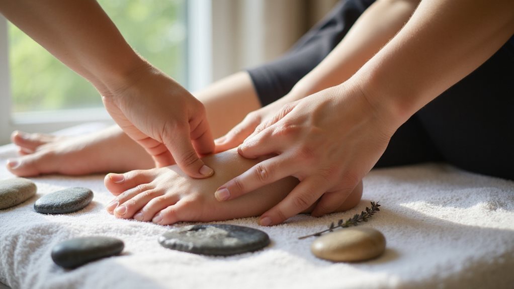 natural relief through reflexology