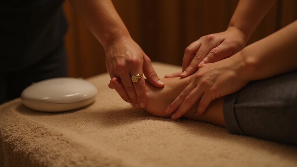 reflexology boosts alpha relaxation