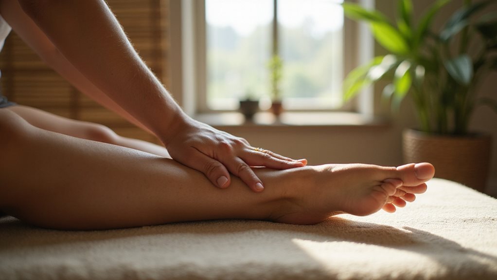 reflexology eases daily tension
