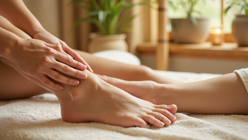 reflexology eases neuropathic pain