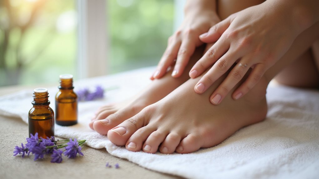 reflexology eases tension effectively