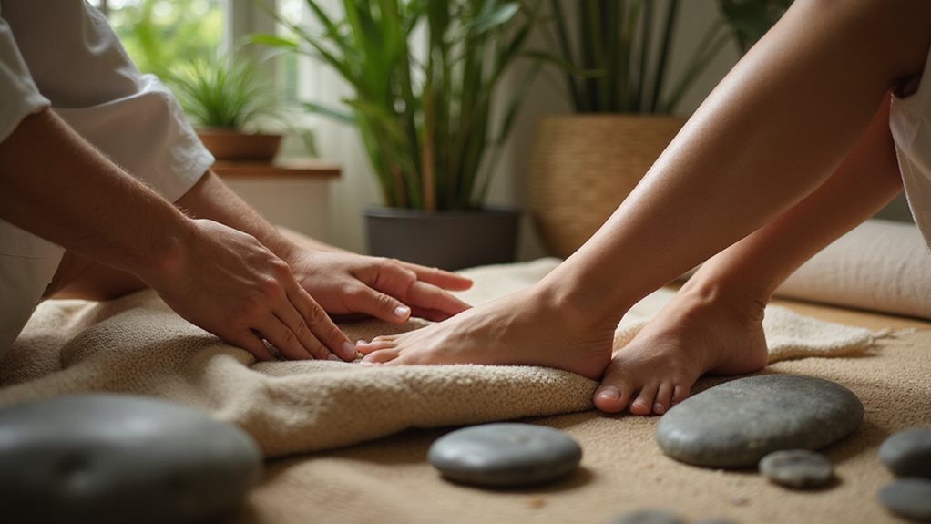 reflexology enhances mental wellness