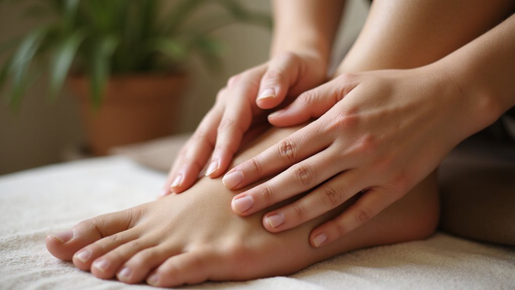 reflexology optimizes blood flow