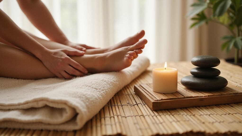 reflexology promotes restful nights