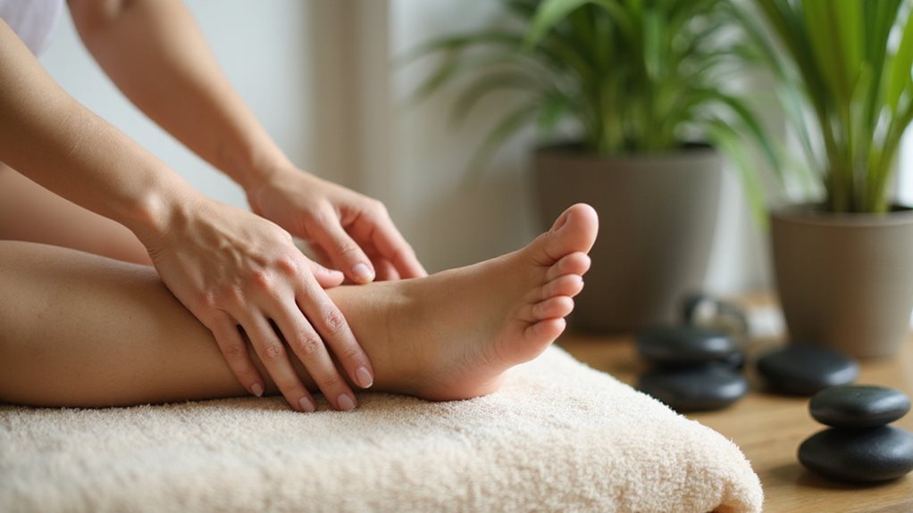 reflexology techniques for calmness
