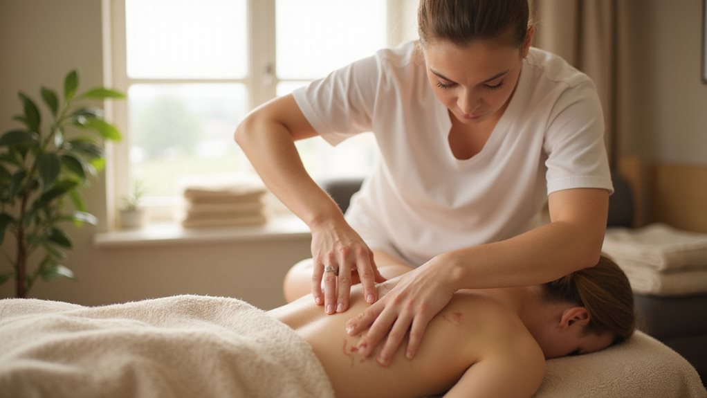 therapeutic massage enhances recovery