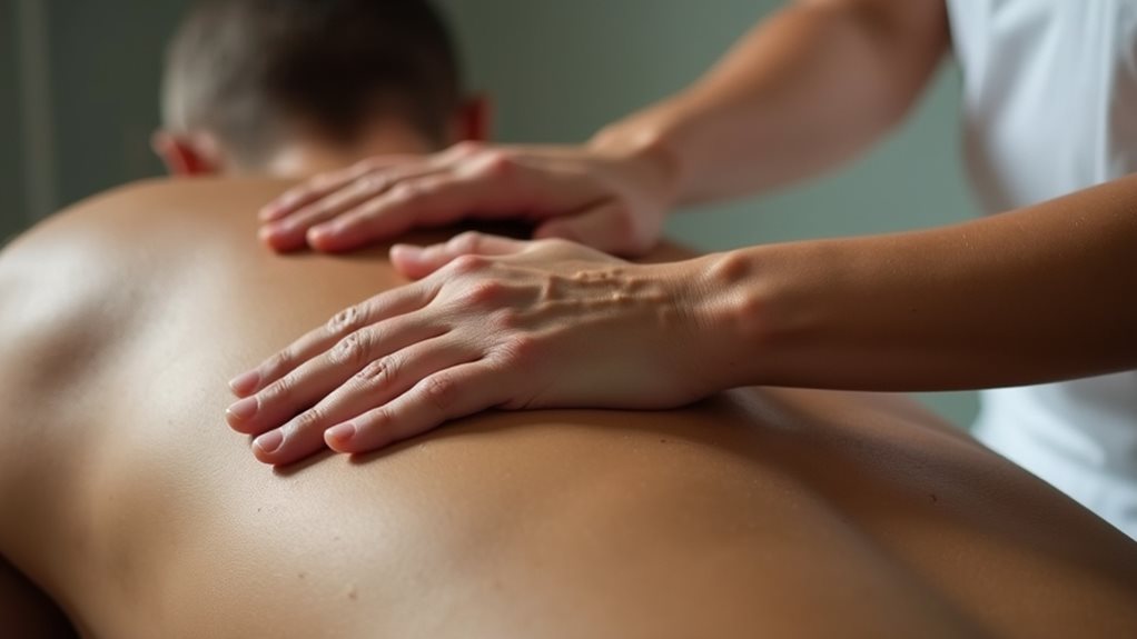 sustained deep tissue pressure