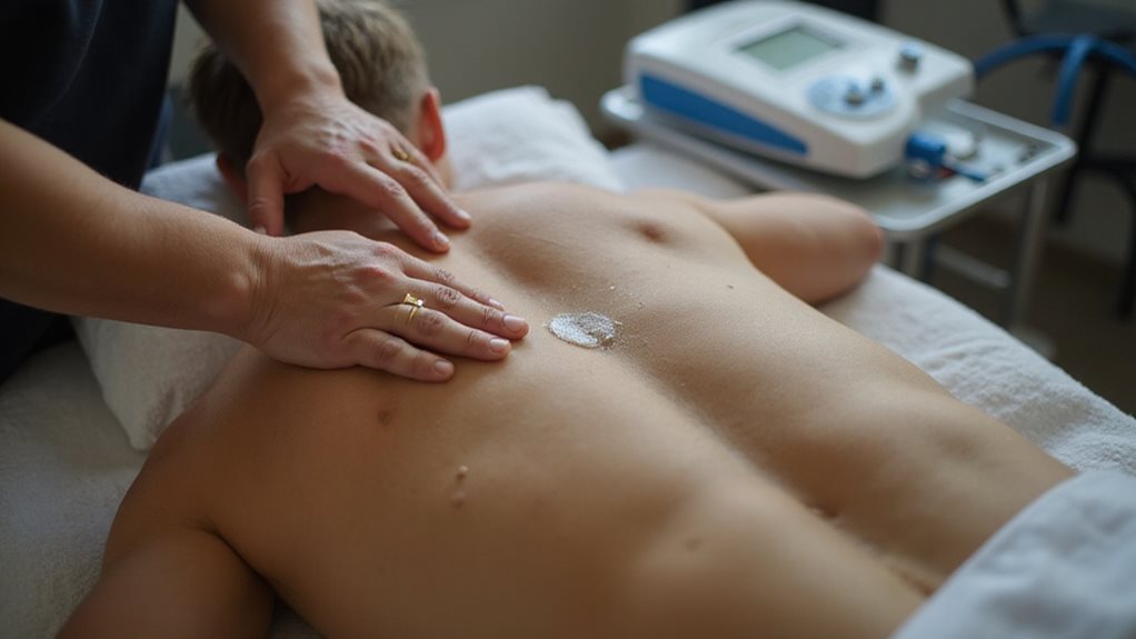 ultrasound versus diathermy efficacy