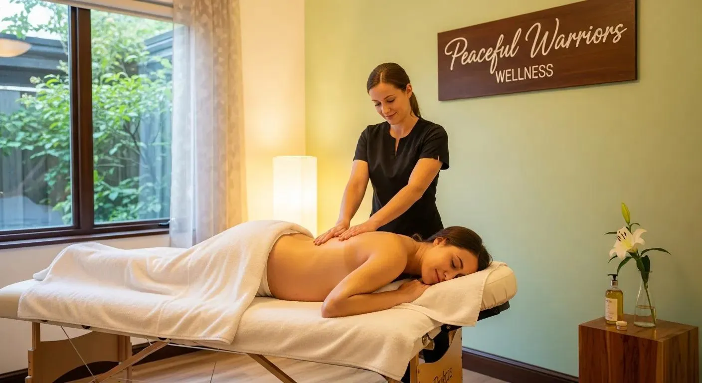 Licensed therapist performing deep tissue work, demonstrating the immediate benefits of same-day massage in St. Petersburg