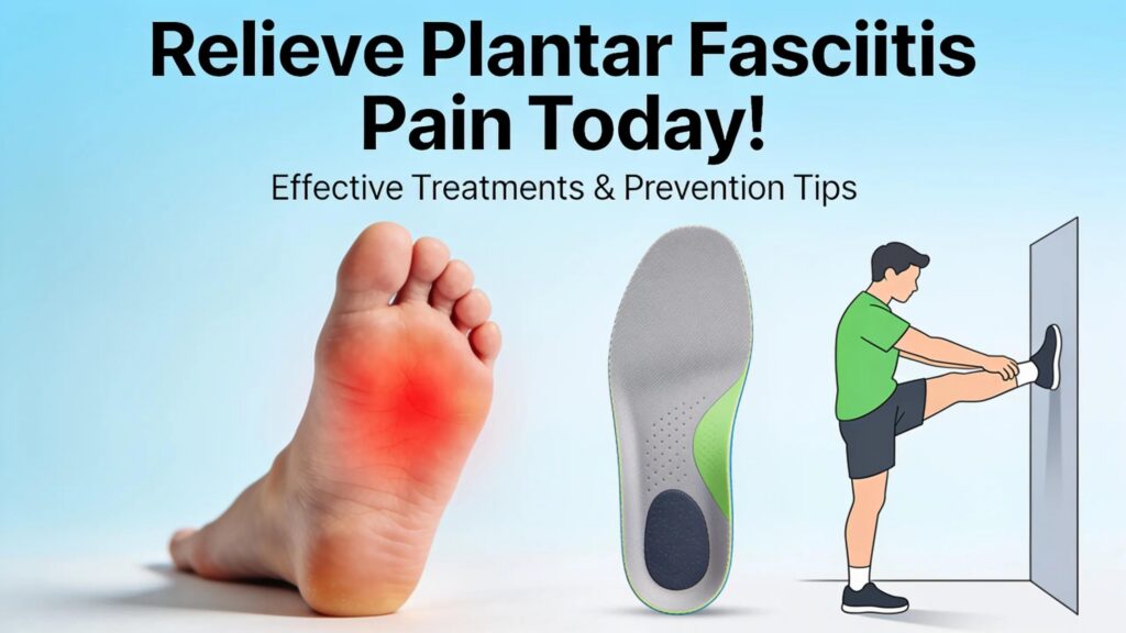 Relieve Plantar Fasciitis Pain Today!